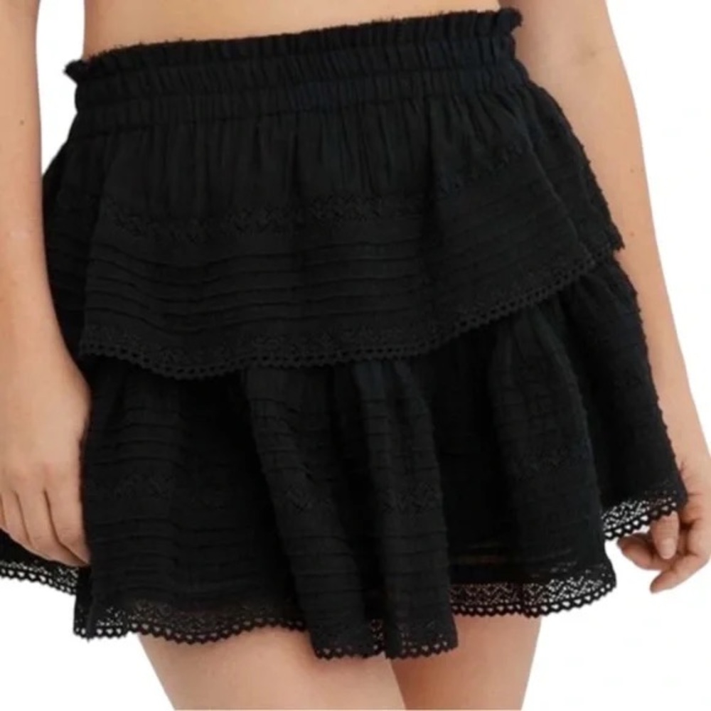 Aerie Rock ‘n’ Ruffle Mini Skirt